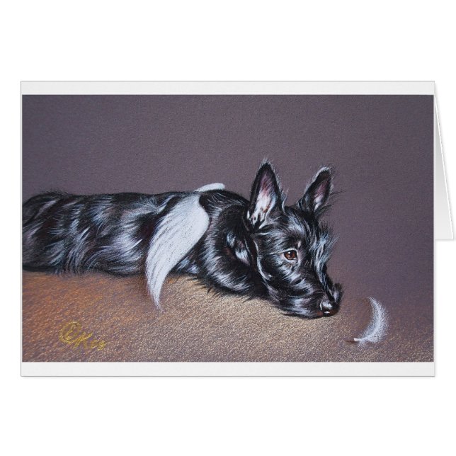 Ange fatigué (Scottie) (Devant horizontal)