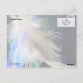 Ange Feather, carte postale (Dos)