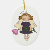 Ange fille ornement (Dos)