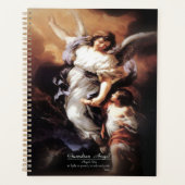 Ange gardien avec prière (Devant)