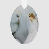 Ange gardien de soin et hibou blanc par Amelia (devant)