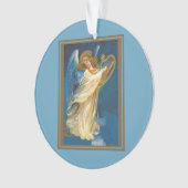 Ange jouant la musique sur une harpe (devant)