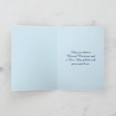 Ange merveilleux, carte de Noël (Intérieur)