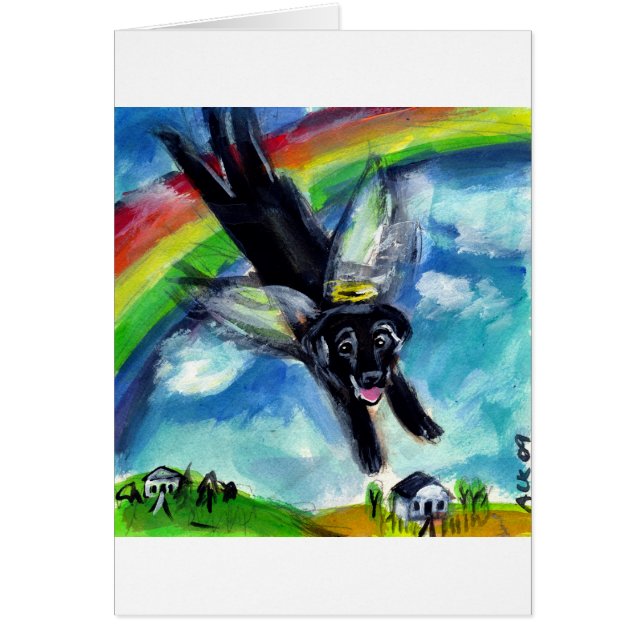 Ange noir de laboratoire (Devant)