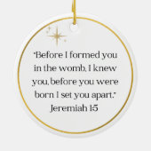 Ange Ornament - Ornement commémoratif (Dos)