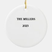 Ange Ornement personnalisé (Dos)