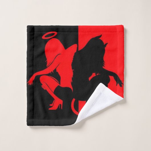 Ange ou demon (Gant de toilette)