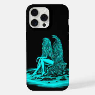 Ange , perdu dans ses pensées , Design noir et ver