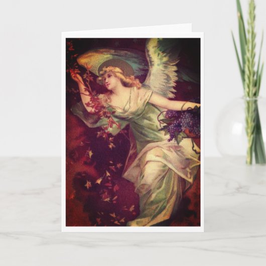 ANGE PÈRE NOËL POUR NOËL OU TOUT MOMENT Carte (Devant)