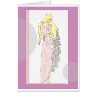 ange rose avec le nom