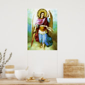 Ange Saint Archange Saint Michael Poster (Cuisine)
