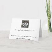 Ange sur la carte de cathédrale de (Dos)