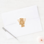 Ange Teddy Bear 4 Stickers (Enveloppe)