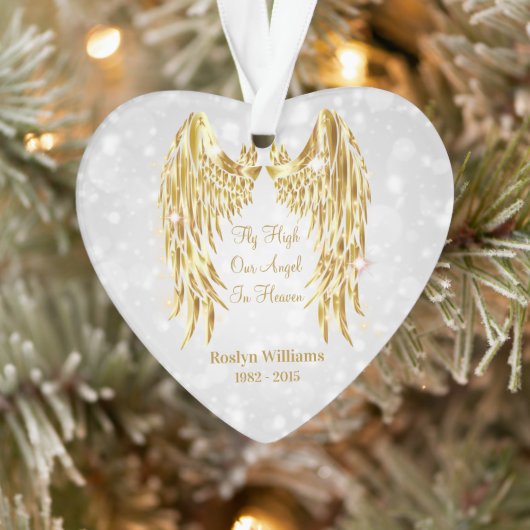 Ange Wings Memorial Perte d'amour un Noël (Arbre)