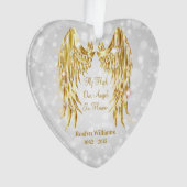 Ange Wings Memorial Perte d'amour un Noël (devant)