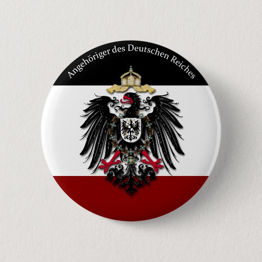 Angehöriger des Deutschen Reiches Ronde Button 5,7 Cm (Voorkant)