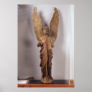 Angel, 1260-70, van de Saudemont-kerk Poster