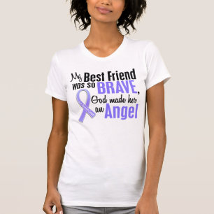 Angel 1 Best Friend (Vrouw) Stomach Cancer T-shirt