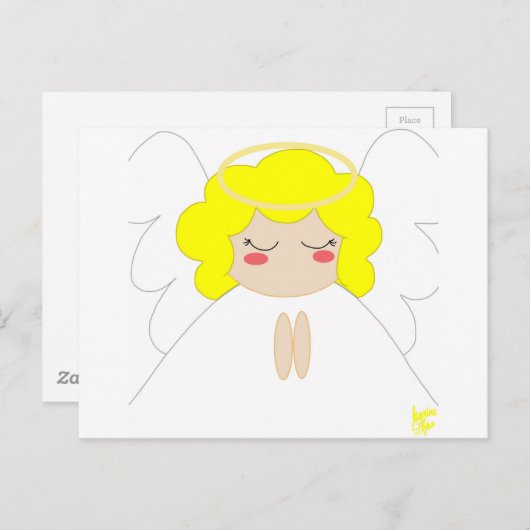 Angel 1 briefkaart (Voorkant / Achterkant)