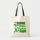 Angel 1 Non-Hodgkin lymfoom Husband Tote Bag (Voorkant)