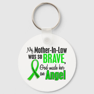 Angel 1 Non-Hodgkins Lymphoma-moeder in de wet Sleutelhanger