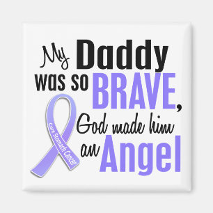 Angel 1 Papa Stomach Cancer Magneet