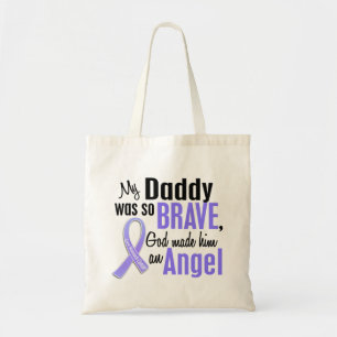 Angel 1 Papa Stomach Cancer Tote Bag