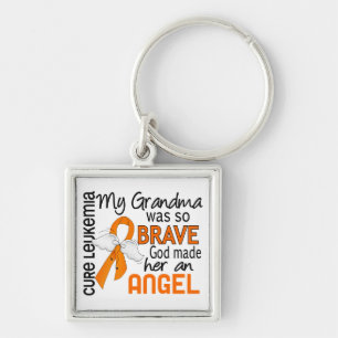 Angel 2 Grandma Leukemie Sleutelhanger