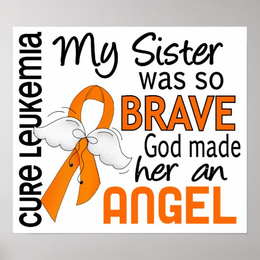 Angel 2 Zuster Leukemie Poster (Voorkant)
