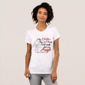 Angel 2 Zuster Lung Cancer T-shirt (Voorkant volledig)