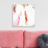 Angel Abstrait en toile blanche Imprimer (Insitu(Salon))