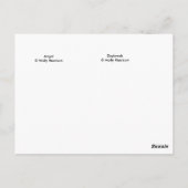 Angel ACEO Kaart van Molly Harrison (Achterkant)