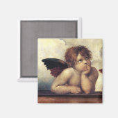 ANGEL / Aile Cherub Raffaello Sanzio Magnet (Recto/Verso)