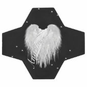 ANGEL AILES Coeur noir étoile nuit (Plat)