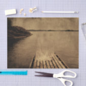 Angel  Antiek Brown Sepia Texture Tissuepapier (Craft)