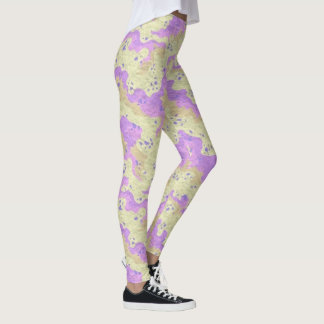 Angel Armor Camouflage Spandex Leggings