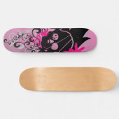 Angel Armor Japans Punk Roze Skateboard (Horizontaal)