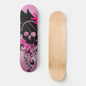 Angel Armor Japans Punk Roze Skateboard (Voorkant)