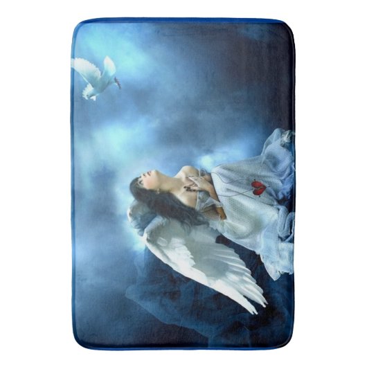 Angel Art Bath Mat (Voorkant Verticaal)