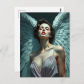 Angel art briefkaart (Voorkant / Achterkant)