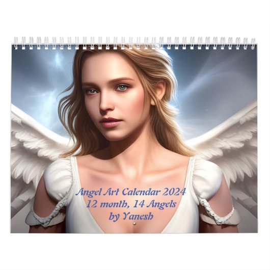 Angel Art door Yanesh 2024 Kalender (Hoes)