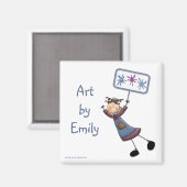 Angel Art Magnet (Recto/Verso)