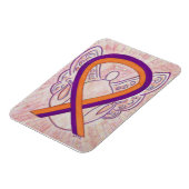  Angel Art Magnets de sensibilisation à l'orange e (Côté Gauche)