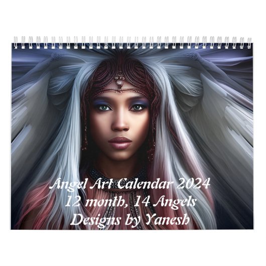 Angel Art par Yanesh Calendrier 2024 (Protection)