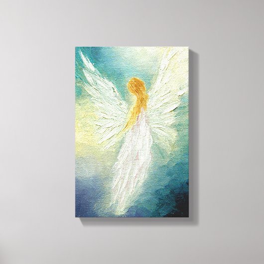 Angel Art Print op Canvas (Voorkant)