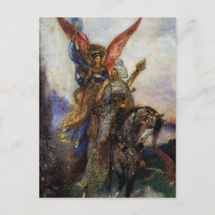Angel Art van de Arabische dichter Gustave Moreau Briefkaart