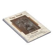 Angel avec croix Carnet du journal de prière (Côté Droit)