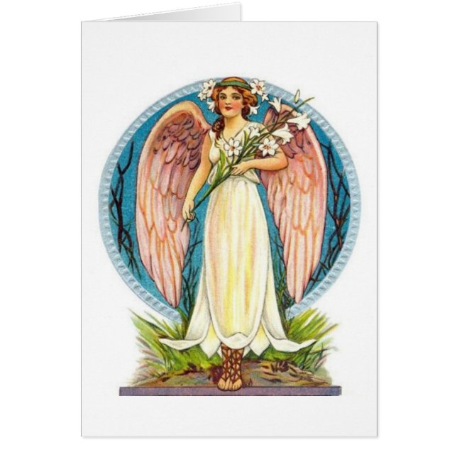 Angel Avec Fleurs Lilly (Devant)