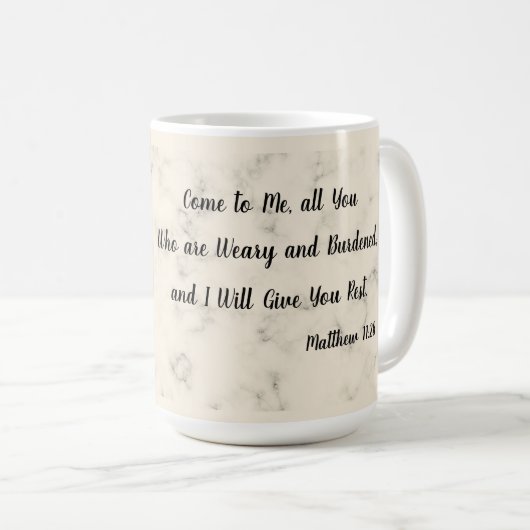 Angel avec Mug de café croisé (Devant droit)