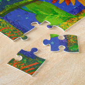 Angel avec tournesol et tabby Cat 16x20 Puzzle (Côté)